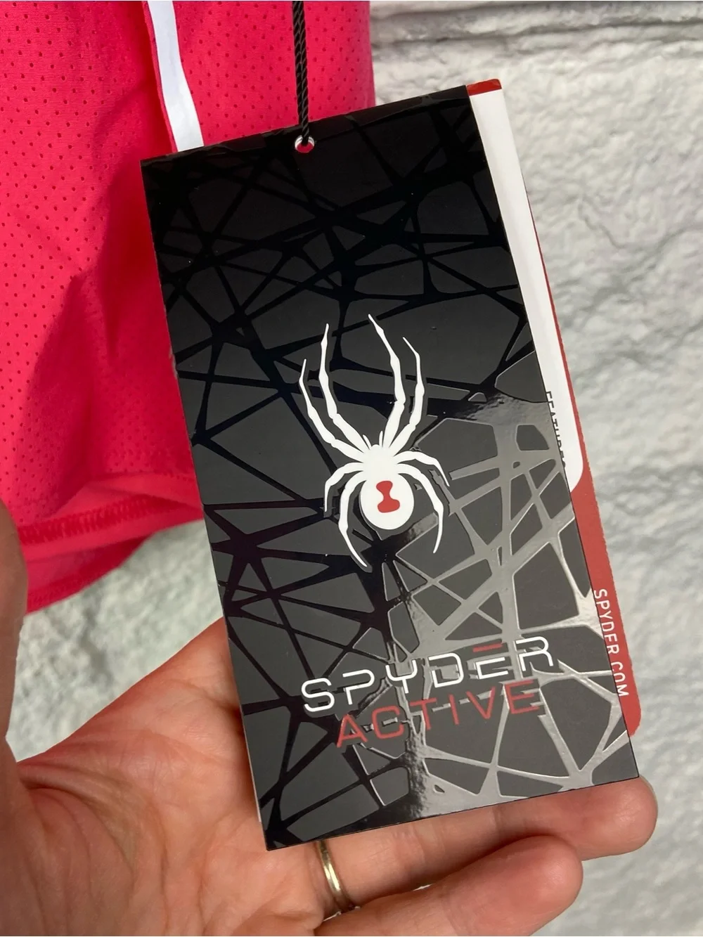 NWT Spyder Hot Pink moisture wicking breathable Performance Running Shorts XS